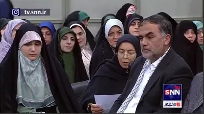 غزلی که به رئیس&zwnj;جمهور شهید آیت&zwnj;الله رئیسی تقدیم شد و واکنش رهبر انقلاب+فیلم