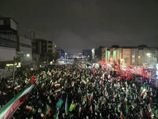 حضور پرشور مردم خراسان رضوی در ششمین شب خون‌خواهی امام شهید و حمایت از نیرو‌های مسلح+فیلم