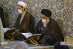 آیین ترتیل‌خوانی قرآن کریم در حرم حضرت معصومه(س)