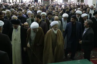 نماز بر پیکر رهبر شهید به امامت آیت‌الله جوادی آملی اقامه می‌شود