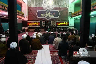 عزاداری در بیت مرجع عالی قدر آیت‌الله مکارم شیرازی