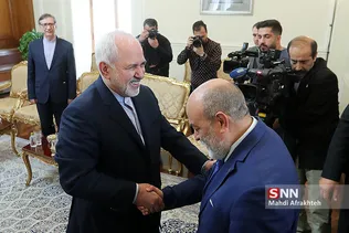 دیدار ظریف با معاون آسیای وزات خارجه ونزوئلا 