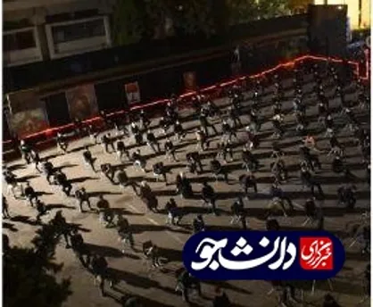 ششمین شب عزاداری سیدالشهدا (ع) در هیئت دانشجویی رهروان حاج قاسم گلستان برگزار شد