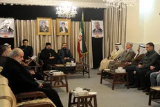 هیأتی از جولان اشغالی شهادت سپهبد حاج قاسم سلیمانی را تسلیت گفت