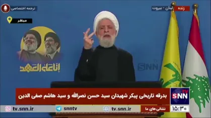 شیخ نعیم قاسم: با مشت&zwnj;های گره کرده اعلام می&zwnj;کنیم&zwnj;ای نصرالله! بر عهدی که بستیم باقی خواهیم ماند
