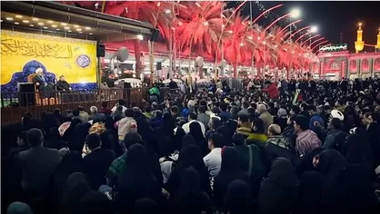 عزاداری ایام شهادت امام رضا (ع) در کربلا برگزار می&zwnj;شود