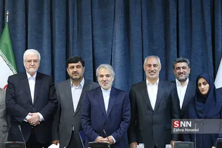 امضای تفاهم نامه جهت تامین مالی مناطق سیل زده