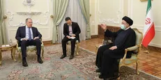وزیر خارجه روسیه با آیت الله رئیسی دیدار کرد