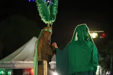 نمایش آئینی شهادت حضرت علی اکبر(ع) تعزیه (اشبه الناس) در توچال برگزار شد