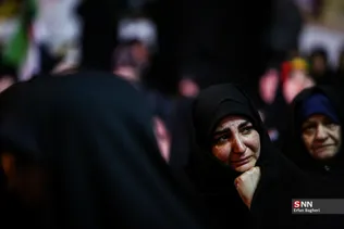 مراسم اجتماع شبانه مردمی در خیابان جمهوری اسلامی