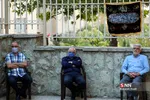 روضه خانگی در منزل دو شهید سانحه هواپیمای اوکراینی