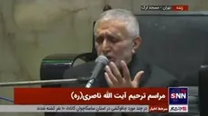 مداحی حاج منصور ارضی در مراسم ترحیم آیت الله ناصری (ره)