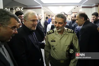 مراسم ختم مادر وزیر بهداشت