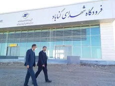 فرودگاه شهدای گناباد افتتاح شد / هزینه ۶۷۰ میلیارد تومانی برای احداث این فرودگاه