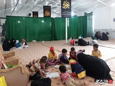 اردوی جهادی دانشجویان دختر فرهنگیان بیرجند در منطقه خوسف برگزار شد