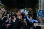 تشییع پیکر شهید مدافع حرم مهدی ایمانی در قم