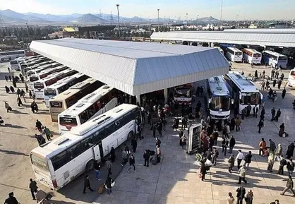 ورود بیش از ۱۰۹ هزار مسافر نوروزی از پایانه&zwnj;های مسافربری اصفهان