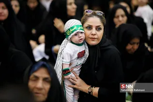 همایش شیر خوارگان حسینی در مصلای تهران