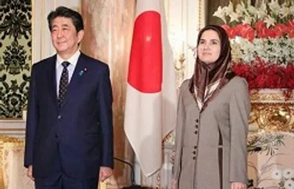 دیدار جنیدی با نخست وزیر ژاپن