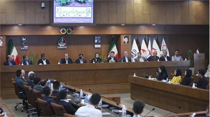 نشست مشترک عضو کمیته ملی المپیک با ورزشکاران افغانستانی مهاجر در ایران