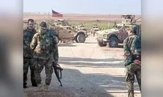 ارتش سوریه کاروان نظامی آمریکا را مجبور به عقب‌نشینی کرد