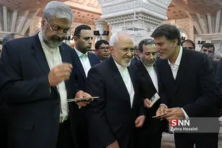تجدید میثاق وزیر امور خارجه و روسای نمایندگی های ایران در جهان با آرمان‌های امام (ره)
