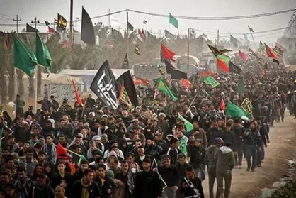 اعزام کاروان دانشجویی انصار قائم دانشگاه های تهران به پیاده روی اربعین