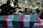 مراسم تشییع پیکر مطهر ۱۵۰ شهید دفاع مقدس در تهران