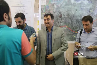 بازدید اصحاب رسانه از پروژه های عمرانی شهرستان ارومیه