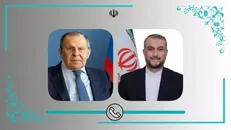 گفتگوی تلفنی وزرای خارجه ایران و روسیه