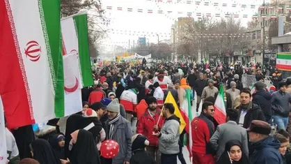 حماسه حضور شیرازی&zwnj;ها در چهل و ششمین سالگرد انقلاب