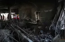 فاجعه حمله موشکی صهیونیست‌ها به اوین از نمایی جدید