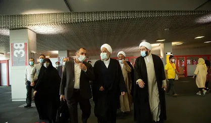 بازدید اعضای کمیسیون فرهنگی مجلس از سی&zwnj;وهشتمین جشنواره جهانی فیلم فجر