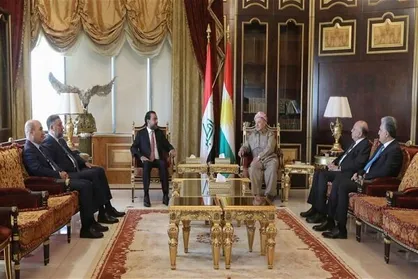 تأکید &laquo;الحلبوسی&raquo; و &laquo;بارزانی&raquo; بر ضرورت برگزاری انتخابات زودهنگام