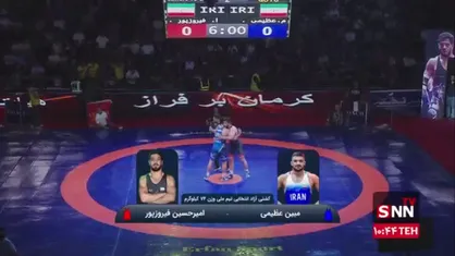 پیروزی مبین عظیمی در&zwnj; تقابل با امیرحسین فیروزپور