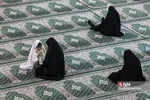 جزء خوانی قرآن کریم در حرم حضرت عبدالعظیم(ع)