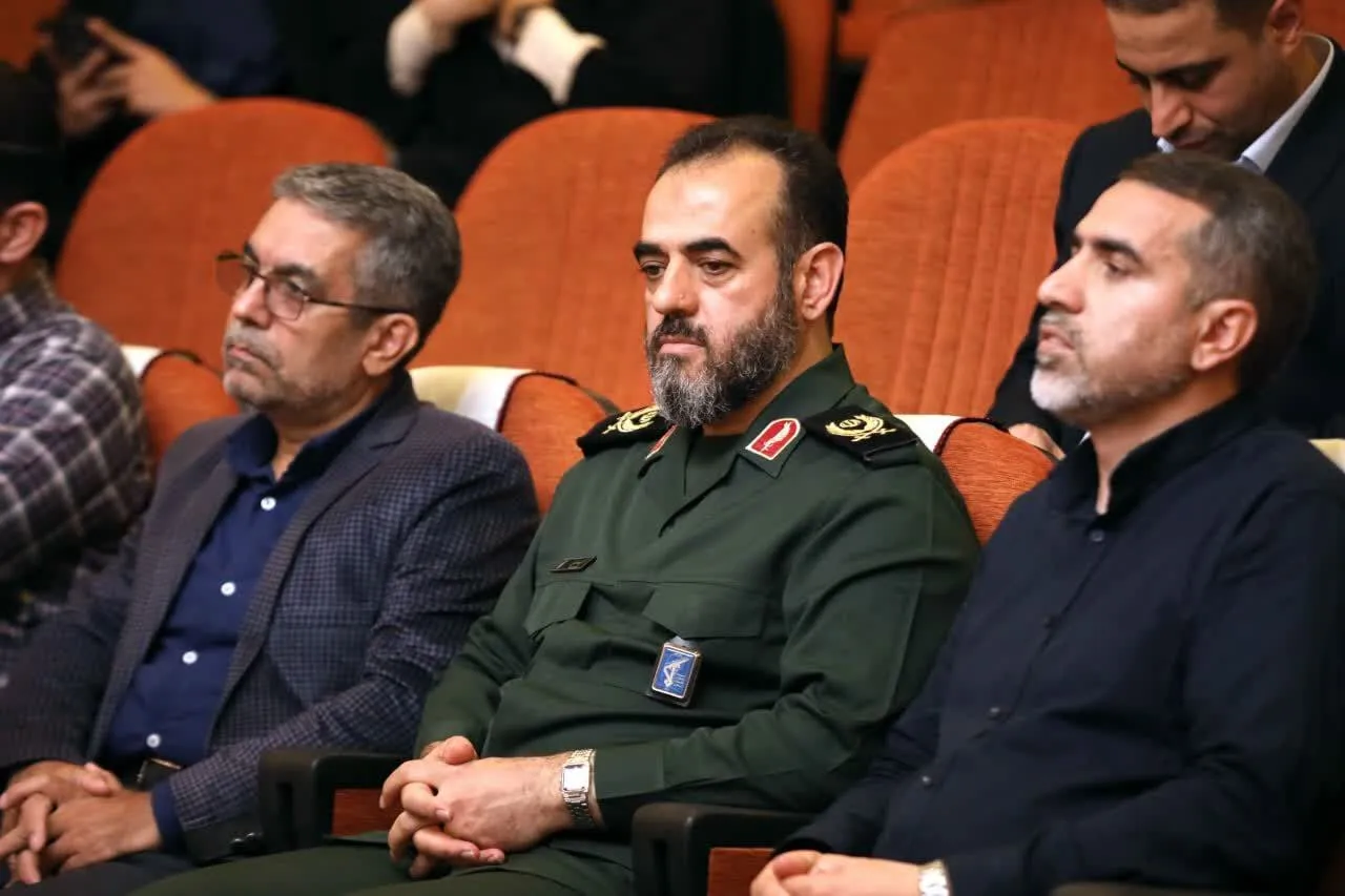 مراسم تجلیل از جهادگران گروه های جهادی استان گیلان در تالار حکمت دانشگاه گیلان