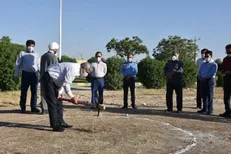 عملیات عمرانی احداث سرای دانشجویی پسران در دانشگاه خاتم‌الانبیای بهبهان آغاز شد