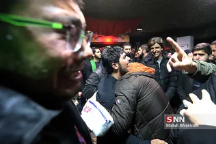 وداع با پیکر شهید محمد حسین حدادیان