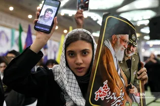 مراسم گرامیداشت شهدای اقتدار ایران در مصلی امام خمینی (ره) تهران