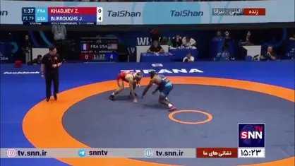 با غلبه بر کشتی گیر فرانسوی؛ باروز یک گام به نخودی نزدیک شد