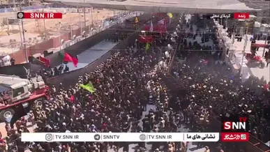 ورود دسته بنی اسد در سومین روز شهادت امام حسین(ع) به حرم مطهر