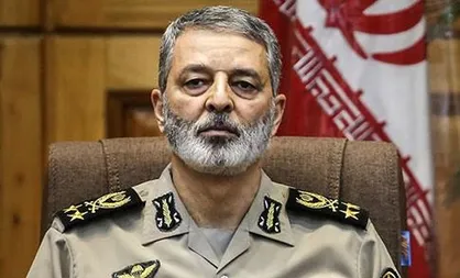 تسلیت فرمانده کل ارتش در پی درگذشت والده امیر &laquo;فرقانی&raquo;