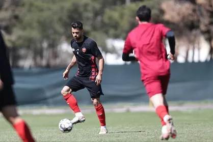 دیدار تدارکاتی درون تیمی پرسپولیس با ۲ گل سردار دورسون