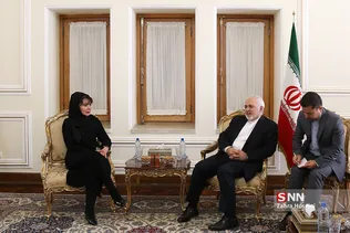 دیدار ظریف با سفرای افغانستان و بولیوی