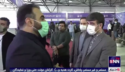 فیلم/ بازدید بهمنی، رئیس مرکز رسانه دیجیتال از سومین دوره رویداد سراسری تولید محتوای دیجیتال بسیج