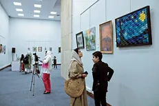 نمایشگاه گروهی «آخرین نگاه به نفس‌های زمین» در کوشک باغ هنر افتتاح شد