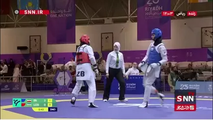 روژان گودرزی صاحب نشان ارزشمند برنز شد