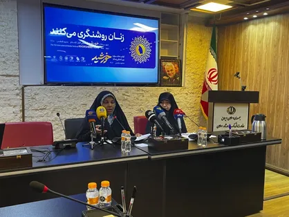 برگزاری جشنواره بین المللی خورشید با حضور خبرنگاران زن خارجی در مشهد +فیلم