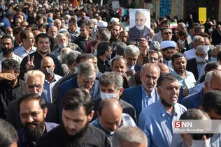 راهپیمایی مردمی اعلام انزجار از اقدام تروریستی حرم شاهچراغ(ع) در شیراز
